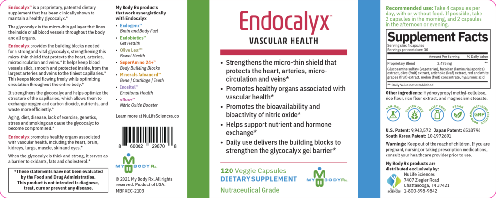 Endocalyx Microvascular Health Supplement