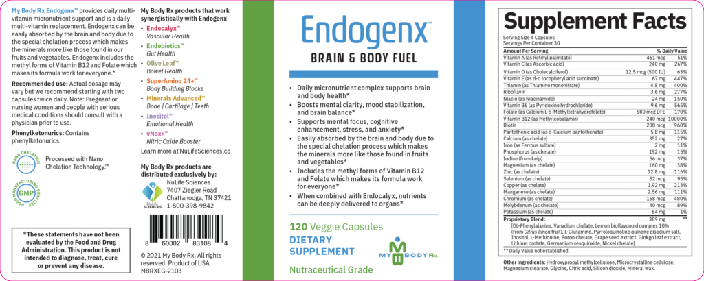 Endogenx Micronutrient Complex